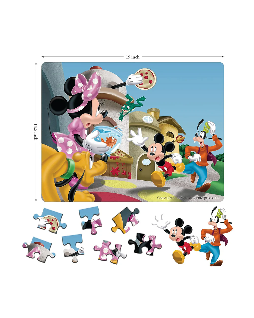 Popcorn Disney Junior Look Before You Leap-Learning Kit-Includes Book & Puzzle Set-Learning & Educational Toys-4Y+ - Image 3