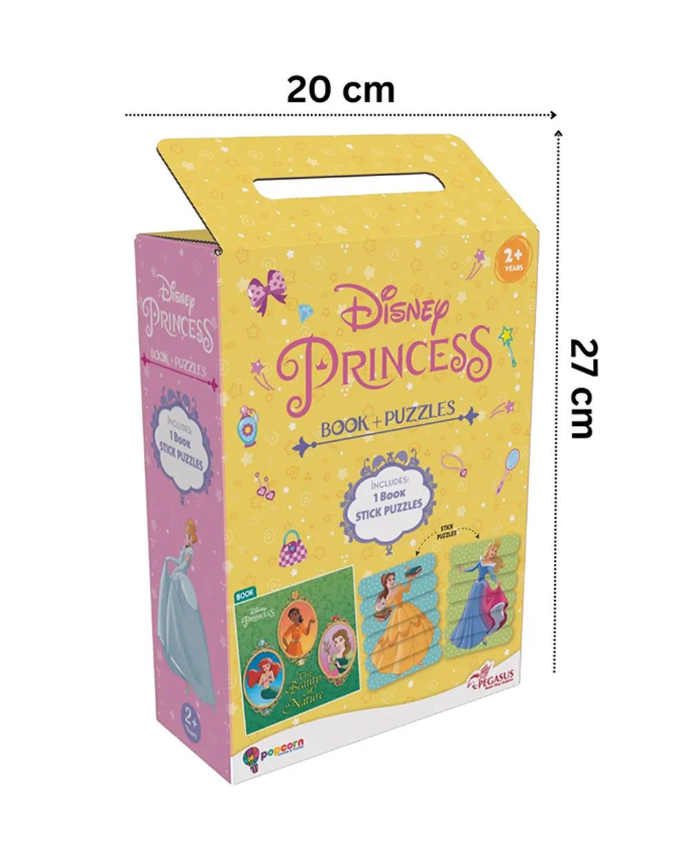 Popcorn Disney Princess The Beauty of Nature-Learning Kit-Includes Book & Puzzle Set-Learning & Educational Toys-36M+ - Image 10