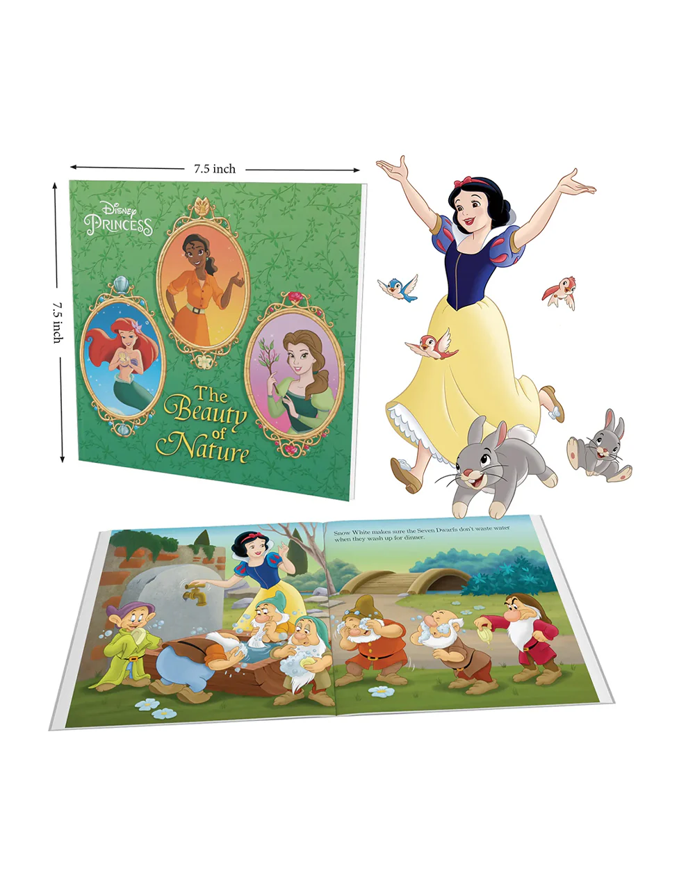 Popcorn Disney Princess The Beauty of Nature-Learning Kit-Includes Book & Puzzle Set-Learning & Educational Toys-36M+ - Image 6