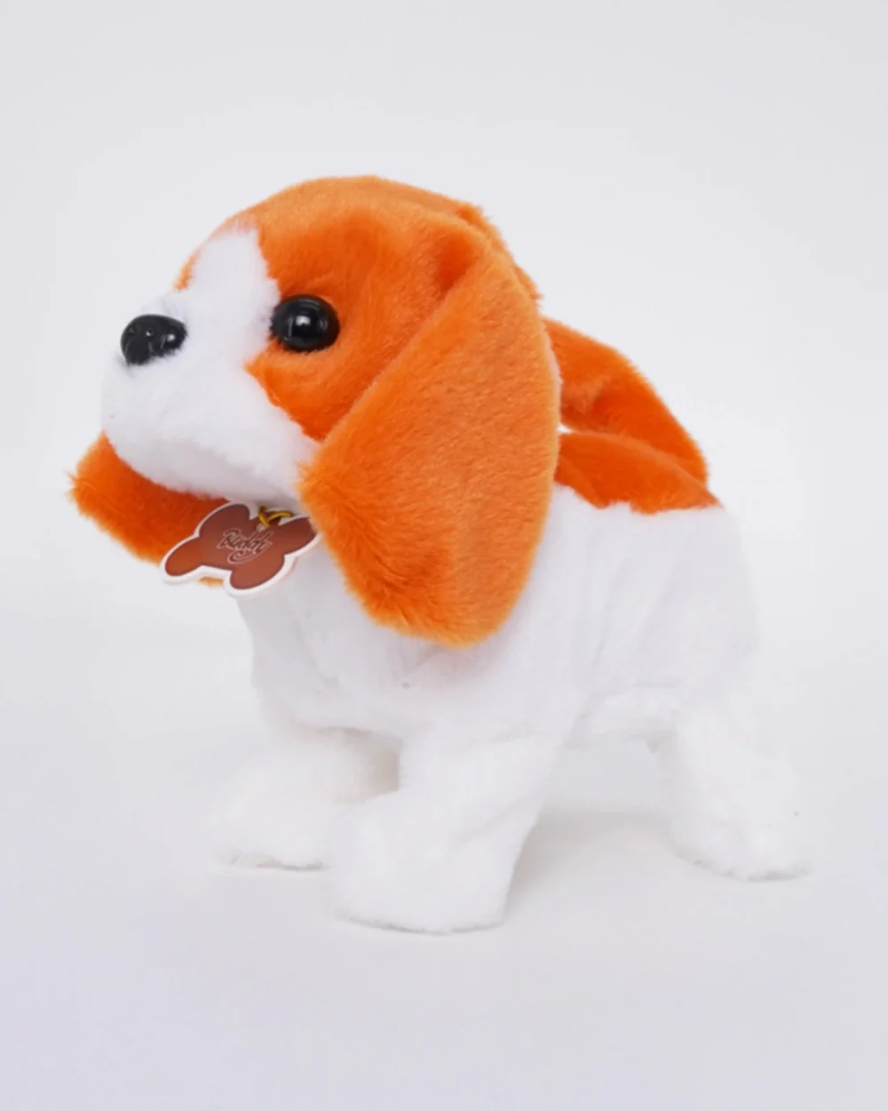 Pugs at Play Buddy The Beagle Walking Dog-Real Animal Sound, Wag Tails-Interactive Plush Cuddly Toy For Newborn - Image 2