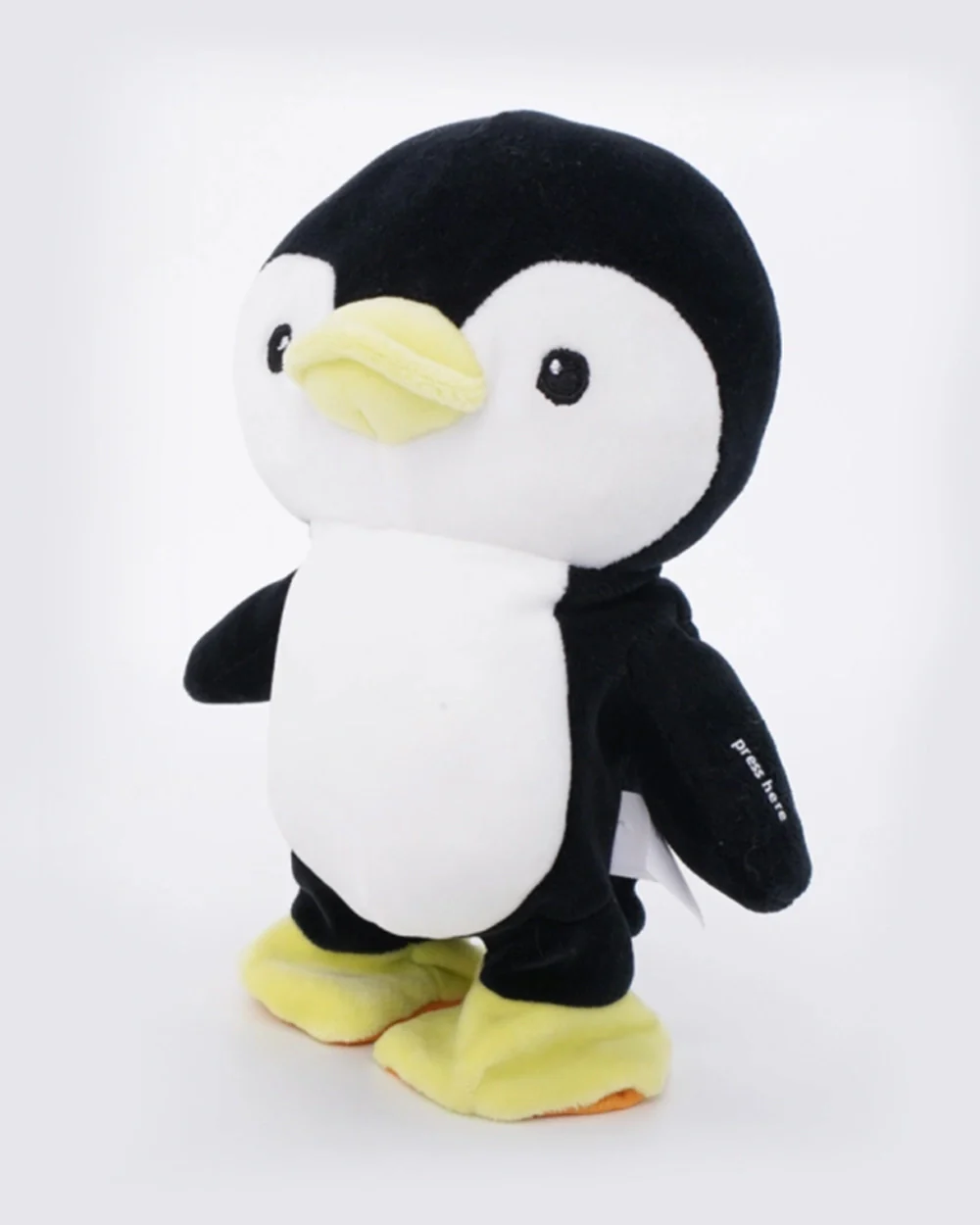 Pugs at Play Skipper Walk N Talk Penguin-Real Animal Sound, Wag Tails-Interactive Plush Cuddly Toy For Newborn - Image 2
