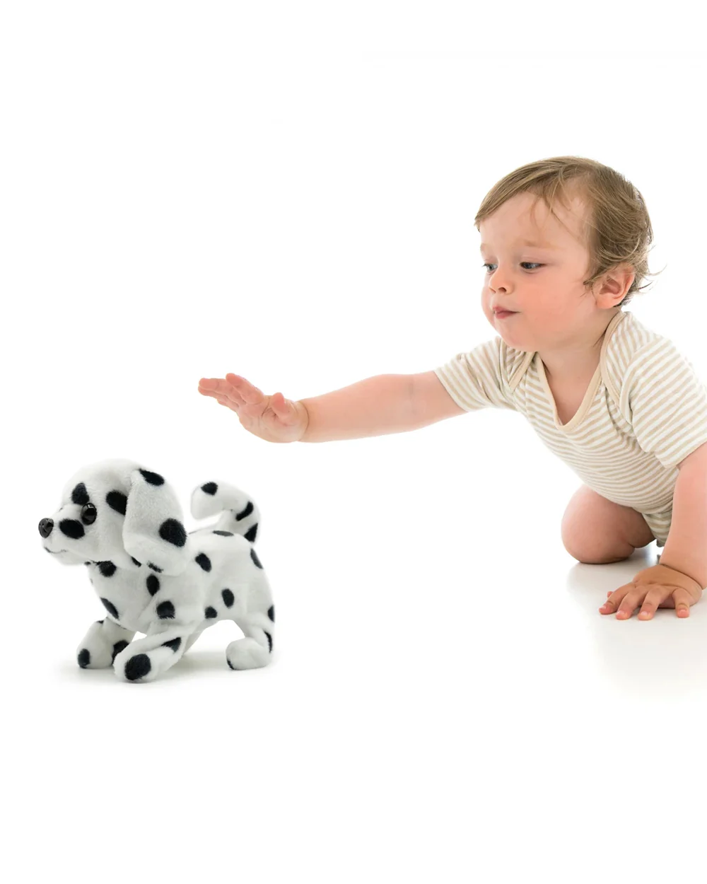 Pugs at Play Spotty The Dalmatian Walking Dog-Stuffed Animal-Realistic Sounds-Safe and Durable-Battery Operated-Interactive Plush Cuddly Toy For Newborn - Image 2