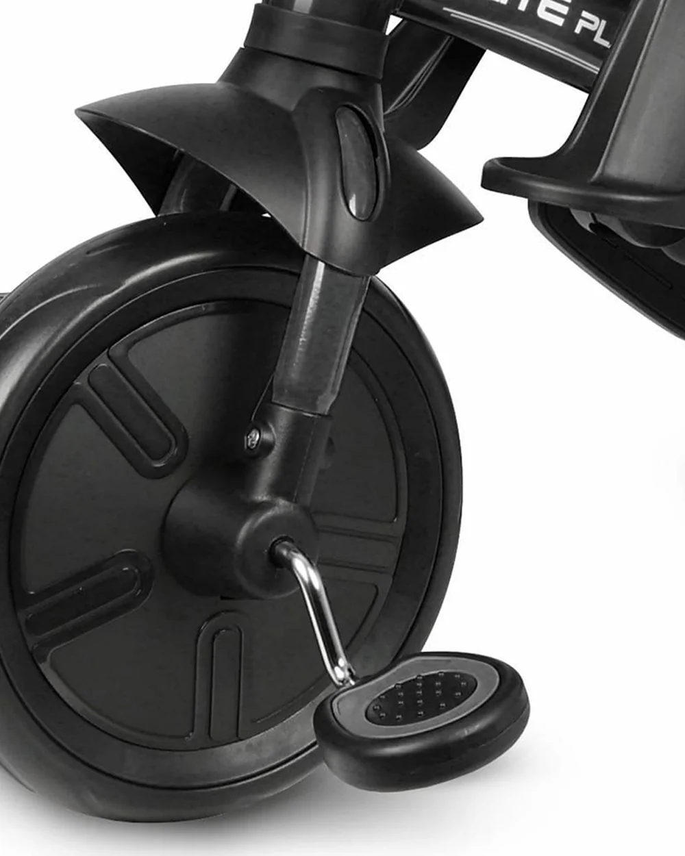 Qplay Elite Platinum 6 in 1 Trike-Height Adjustable Parent Handle Bar-360 Degrees Rotating Seat-5 Point Harness-For 10M to 6Y (Upto 25 Kg)-Black - Image 11
