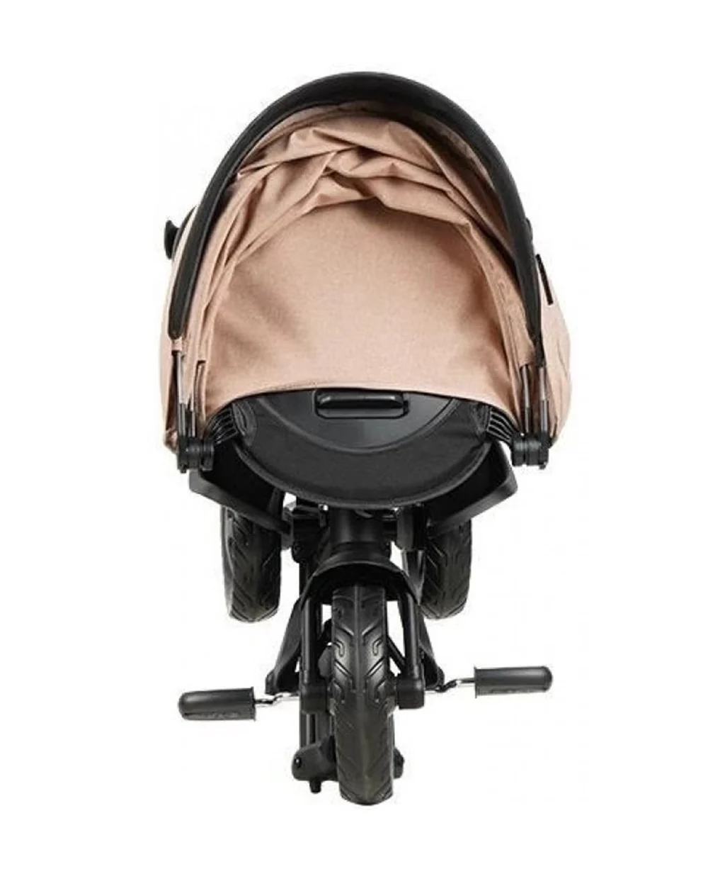 Qplay Nova Niello 6 in 1 Trike-Easy Compact Fold-Height Adjustable Parent Handle Bar-360 Degrees Rotating Seat-Adjustable Backrest-5 Point Harness-Includes Cup Holder-For 10 to 6Y (Upto 25 Kg)-Khaki - Image 12