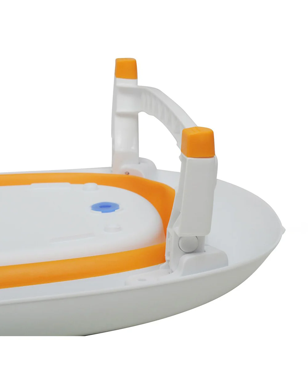 R for Rabbit Bubble Double Elite Foldable Baby Bath Tub-With Temperature Indicator-0 to 36M-Orange - Image 10