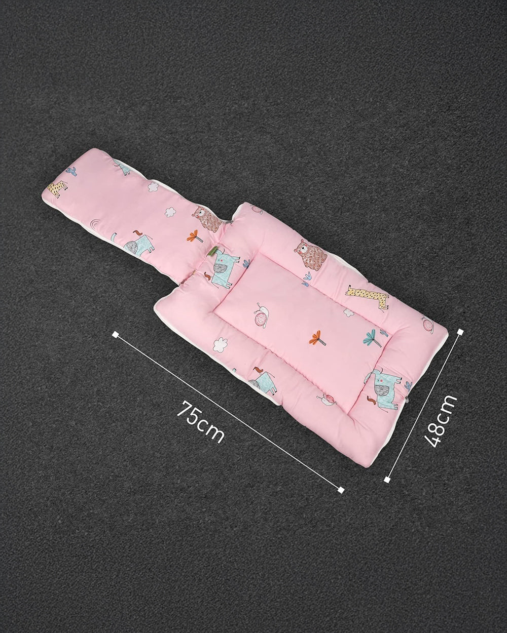 R for Rabbit Snuggy 100% Natural Cotton-Blush Pink-Baby Carrier Nest Cum Sleeping Bag (0-12M) - Image 7