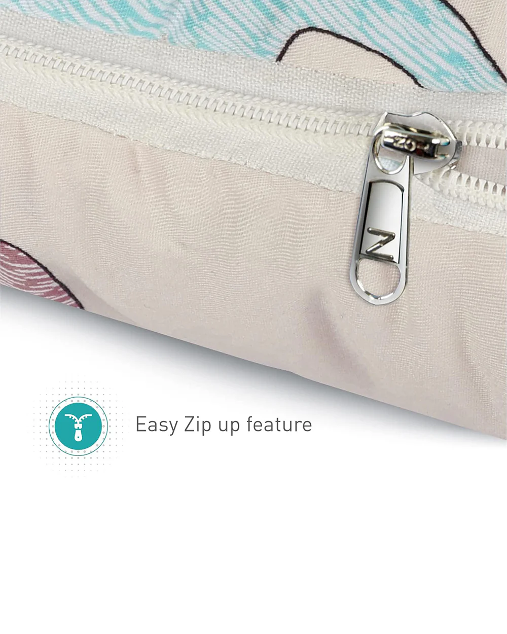 R For Rabbit Snuggy 100% Natural Cotton-Tan Brown-Baby Carrier Nest Cum Sleeping Bag (0-12M) - Image 5