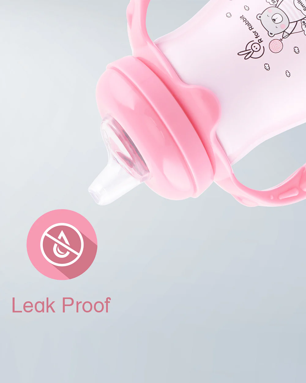R for Rabbit Steebo Teddy Stainless Steel Feeding Bottle-Pink-Double Wall Insulated-With Soft Silicone Spout-210 ml - Image 7