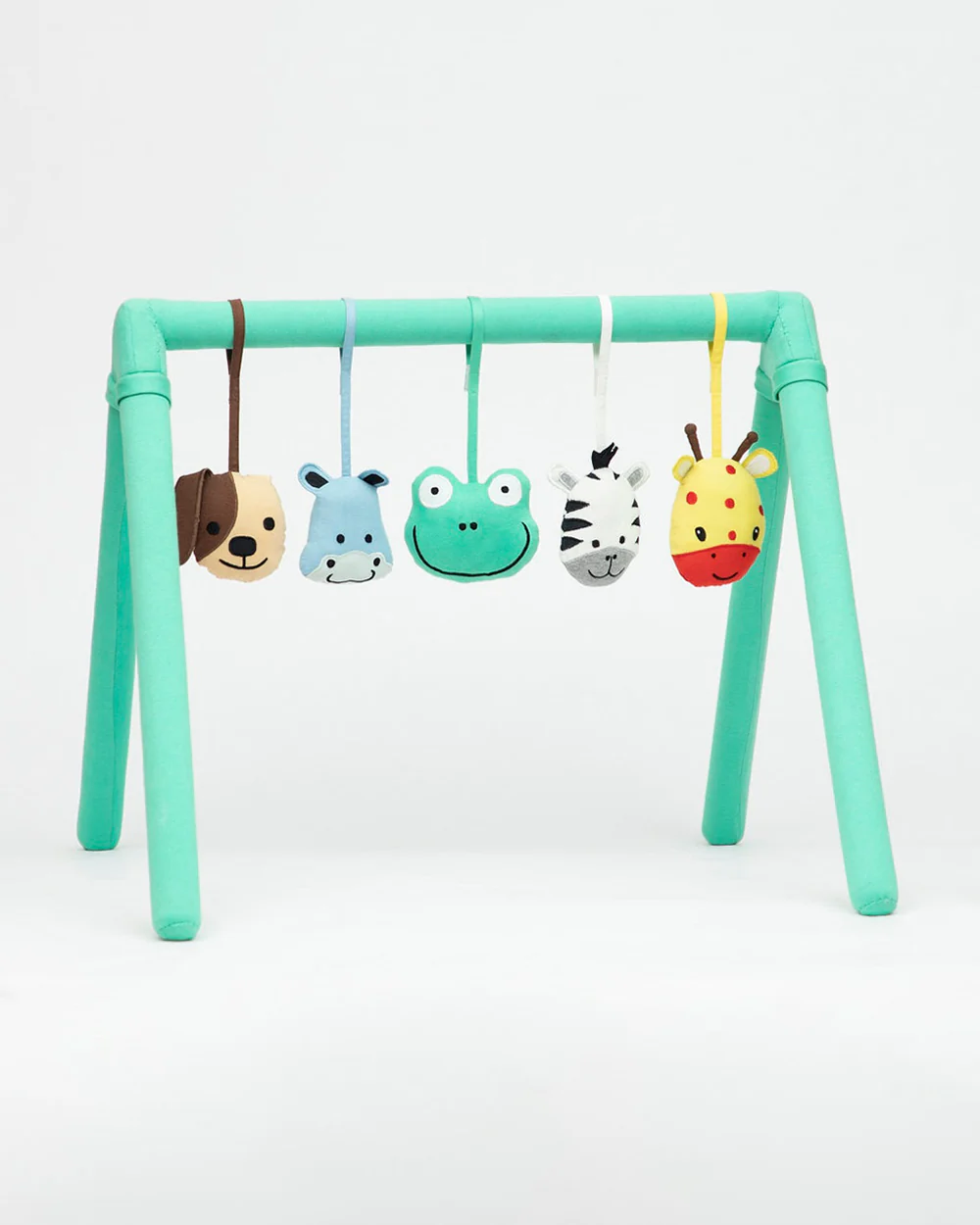 Role Play Animal Friends Play Gym With 5 Hanging Toys-Enhance Motor Skills-0M+