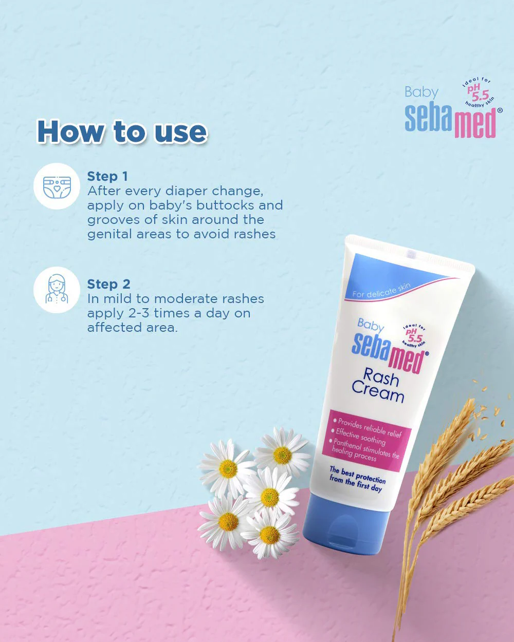 Sebamed Baby Diaper Rash Cream-With Panthenol - Image 3