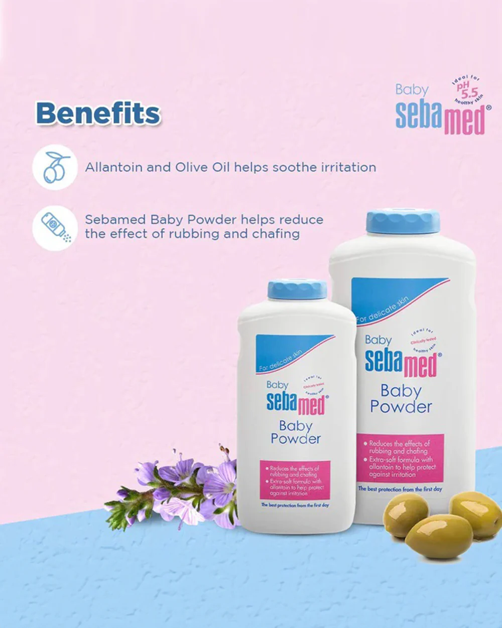 Sebamed Baby Powder-With Olive Oil & Allantoin - Image 18