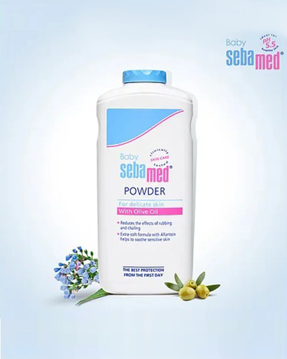 Sebamed Baby Powder-With Olive Oil & Allantoin - Image 2
