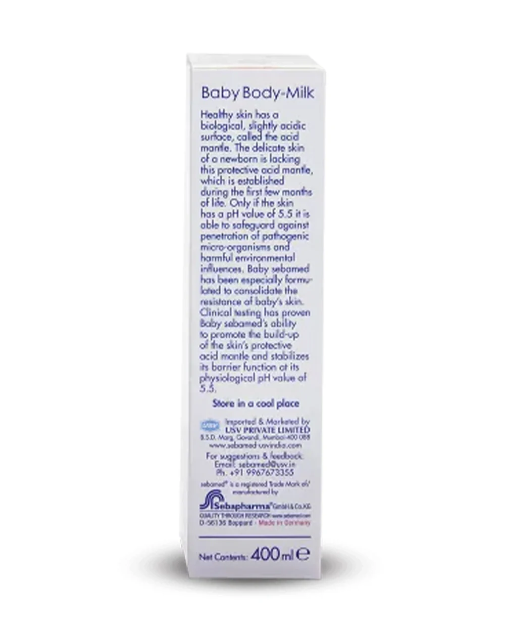 Sebamed Body Milk Baby Lotion-With Shea Butter & Almond - Image 11
