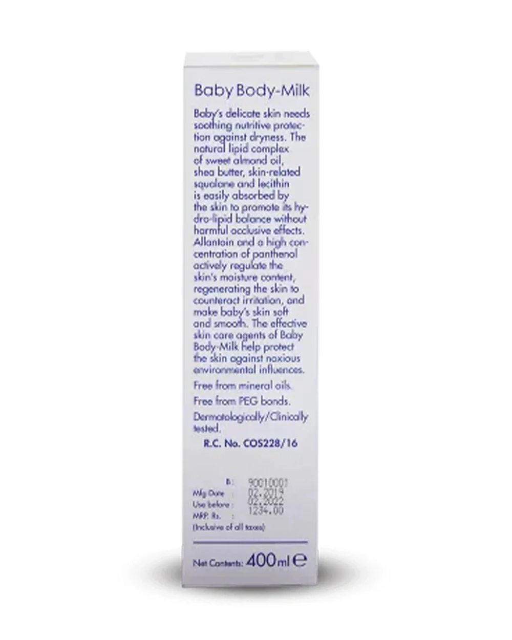 Sebamed Body Milk Baby Lotion-With Shea Butter & Almond - Image 12