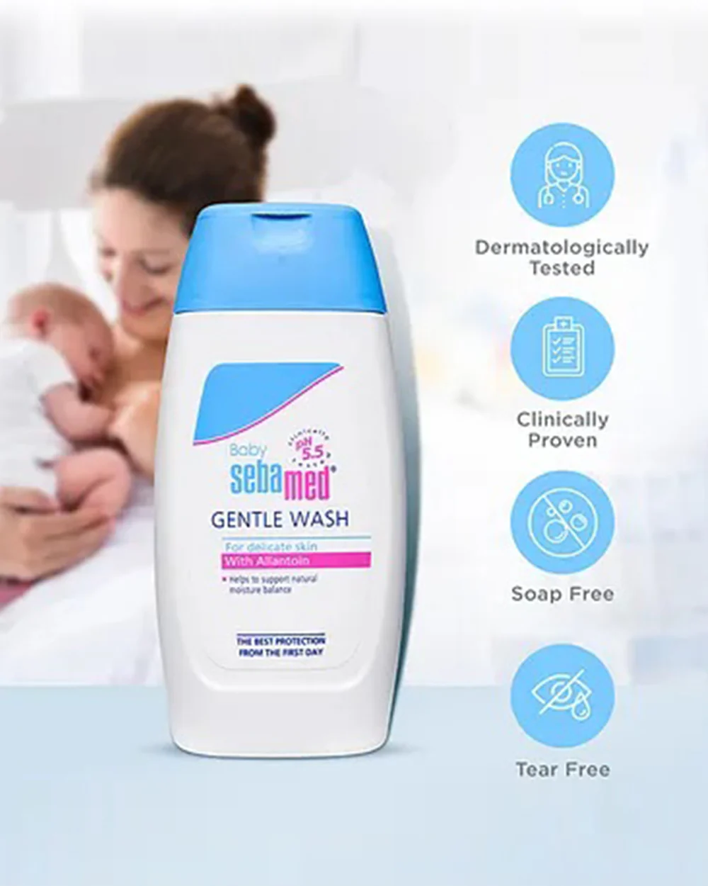 Sebamed Gentle Baby Body Wash-With Allantoin - Image 11