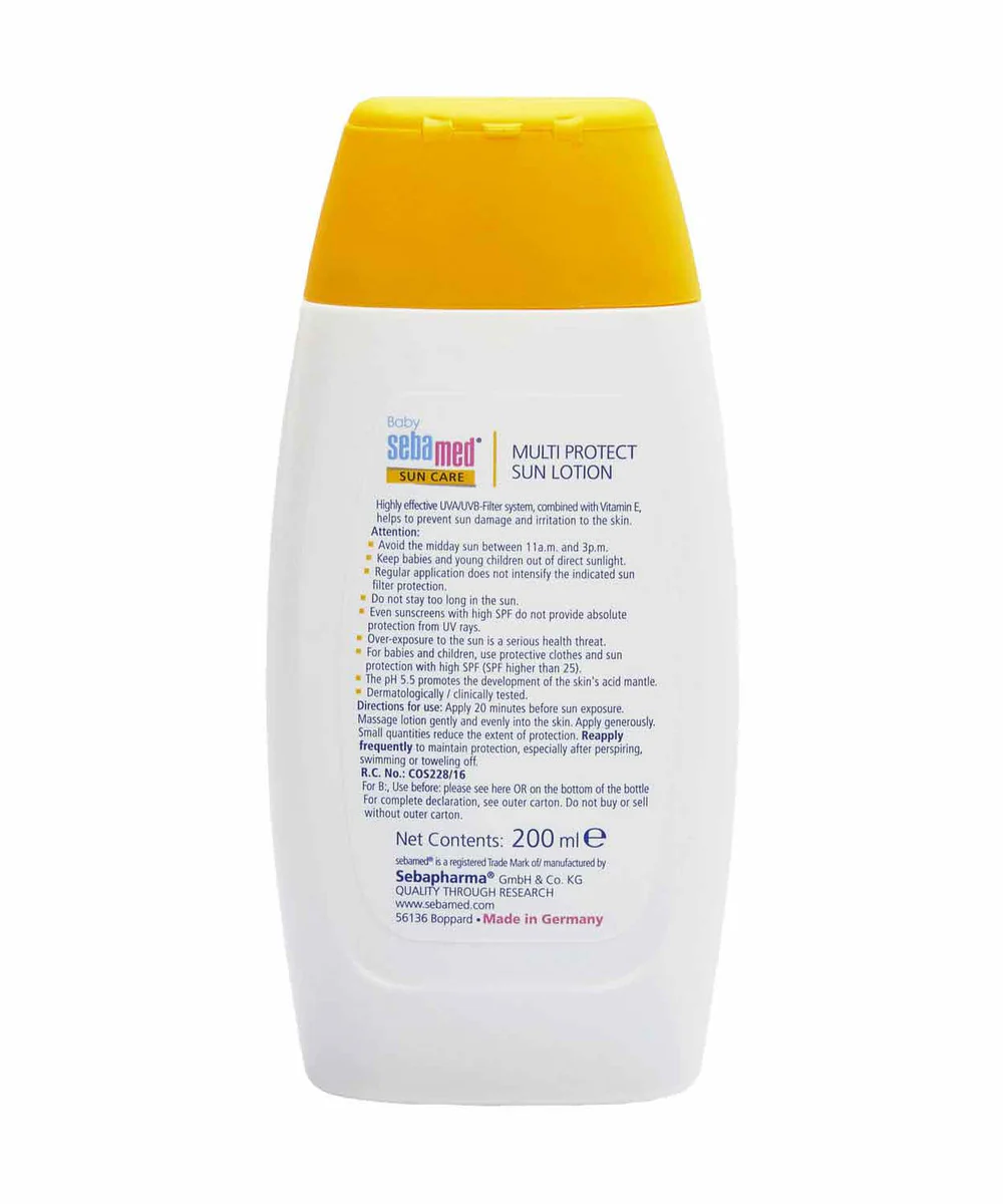 Sebamed SPF 50+ Baby Sun Lotion-With Vitamin E - Image 2