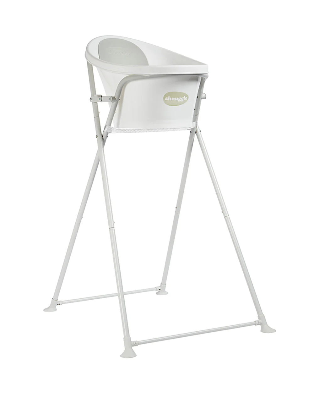Shnuggle Newborn Bath Tub with Bath Stand-0 to 12M-Blossom - Image 15