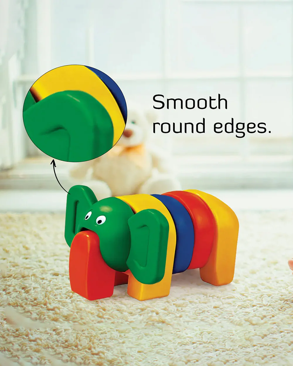 Shooting Star My Pet Elephant-Shaper Sorter & Stacker-Develops Creativity-12M+ - Image 2
