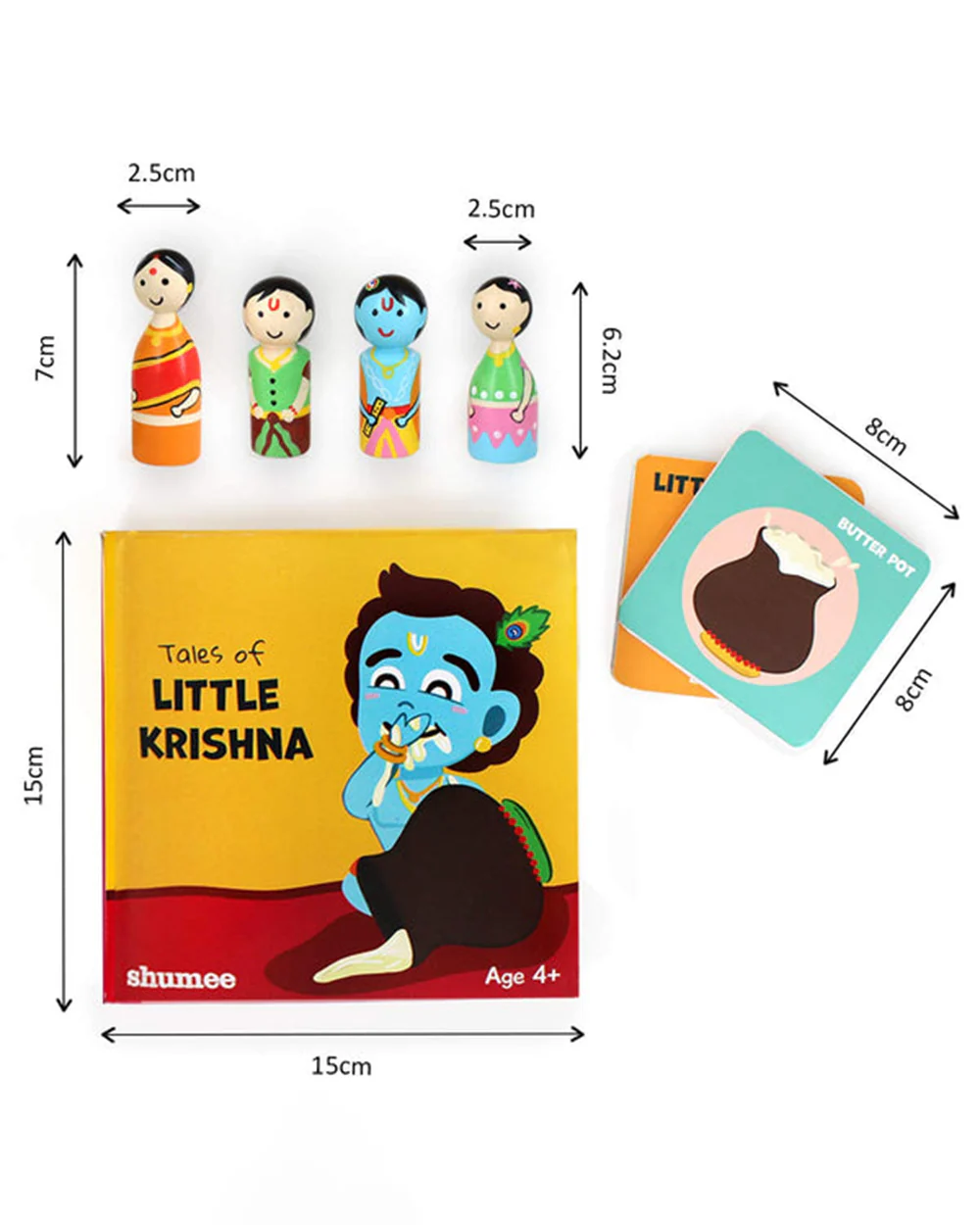 Shumee Krishna Set-4 Year+-Learning Kit-Develops Imaginative Play-Learning & Educational Toys - Image 6