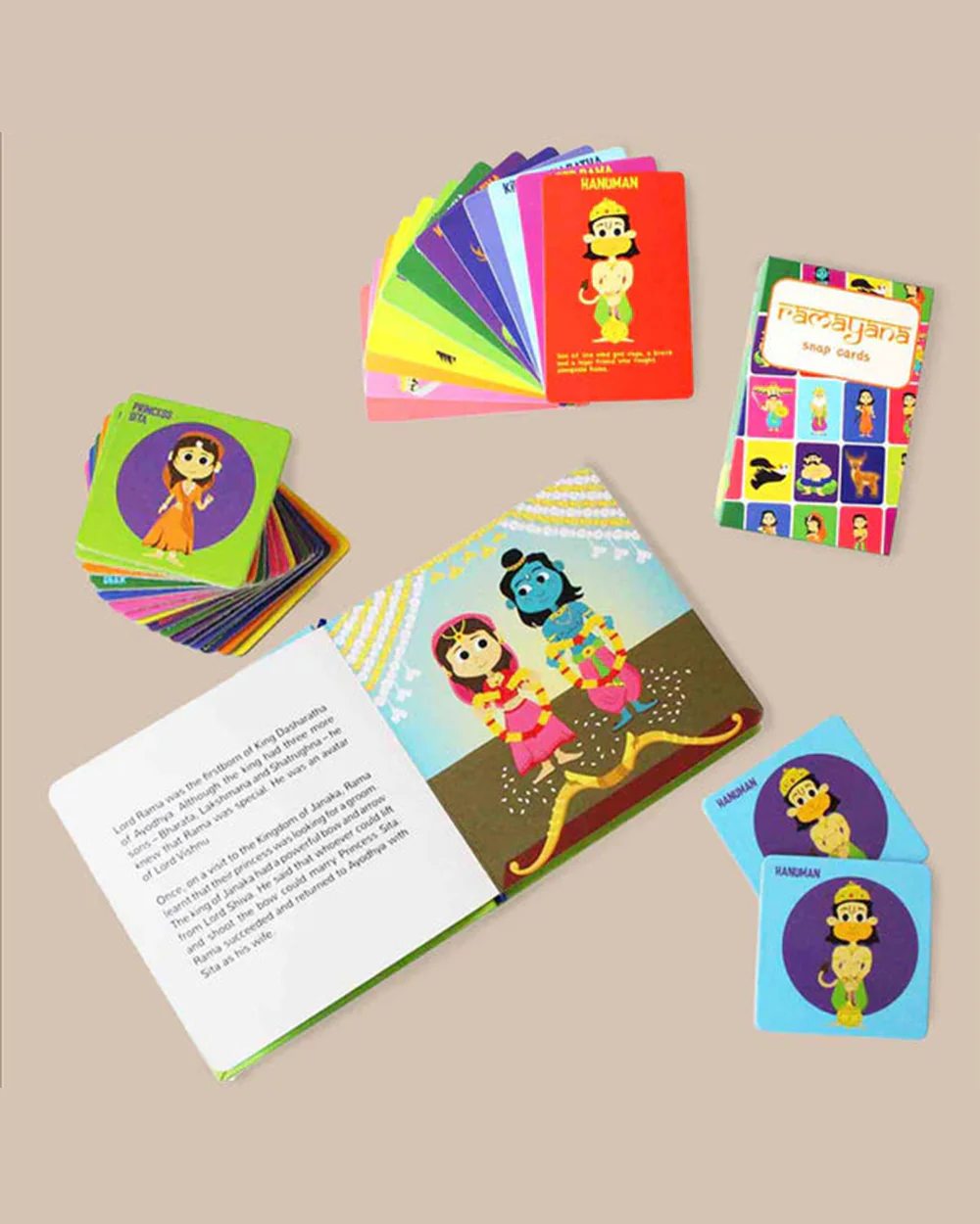 Shumee Ramayana Snap Card Game-52 Cards-Learning and Educational Toys-12M+ - Image 5