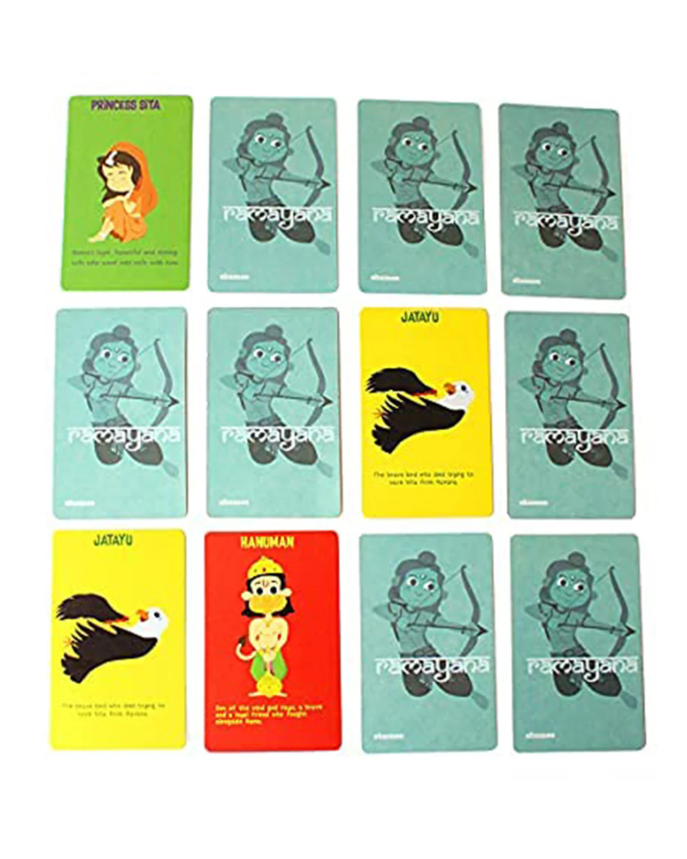 Shumee Ramayana Snap Card Game-52 Cards-Learning and Educational Toys-12M+ - Image 8