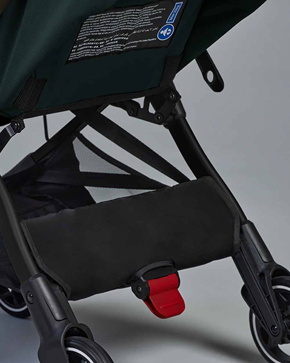 Silver Cross Clic 2 Cabin Friendly Stroller-One Hand Fold-Flat Reclining Seat-Includes Rain Cover-2 Years Warranty-Pram for 0 to 4Y (Upto 22 Kg)-Conifer - Image 11