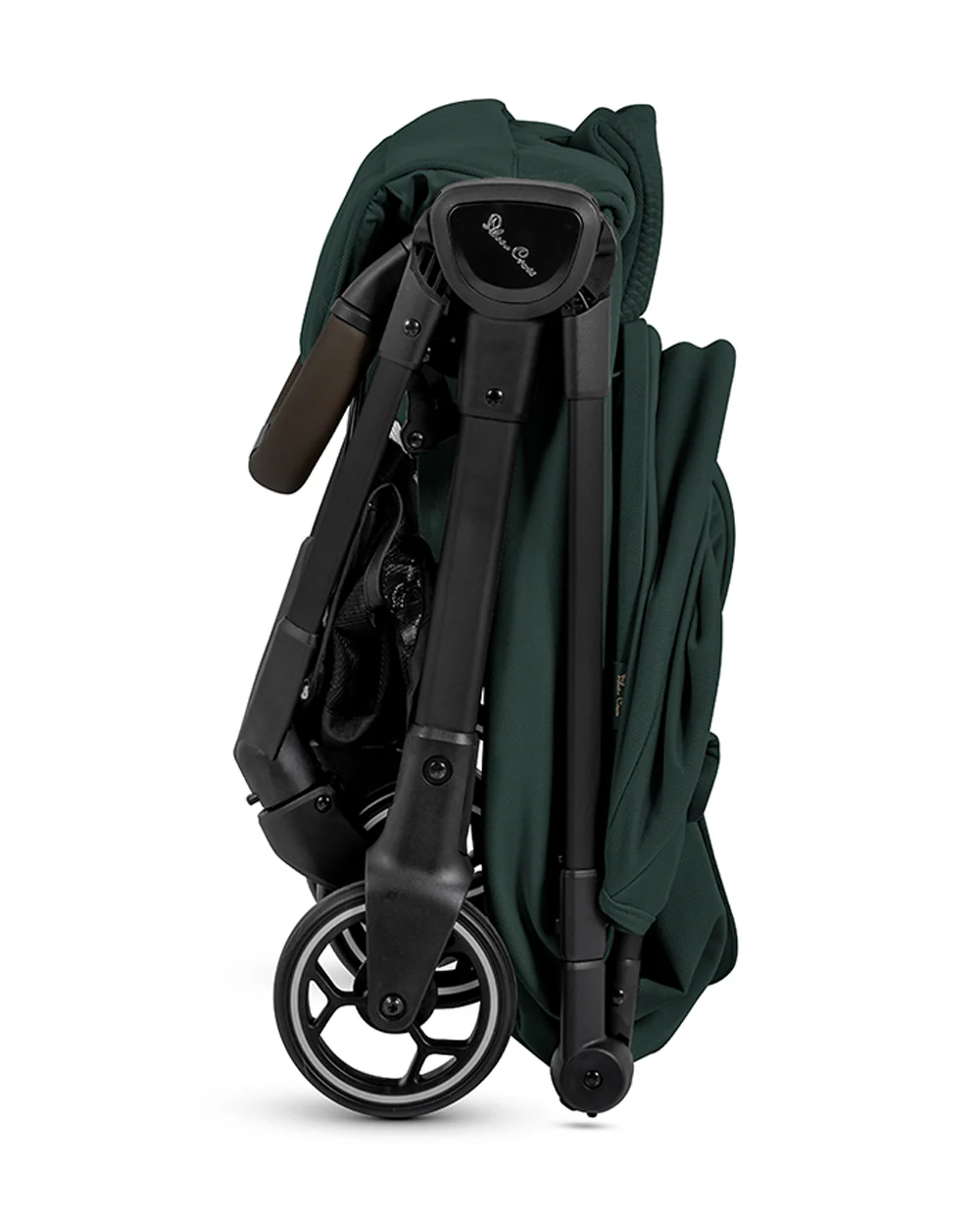 Silver Cross Clic 2 Cabin Friendly Stroller-One Hand Fold-Flat Reclining Seat-Includes Rain Cover-2 Years Warranty-Pram for 0 to 4Y (Upto 22 Kg)-Conifer - Image 7