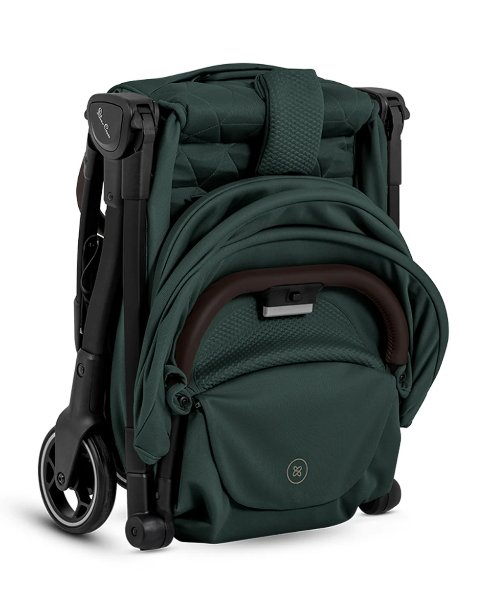 Silver Cross Clic 2 Cabin Friendly Stroller-One Hand Fold-Flat Reclining Seat-Includes Rain Cover-2 Years Warranty-Pram for 0 to 4Y (Upto 22 Kg)-Conifer - Image 8