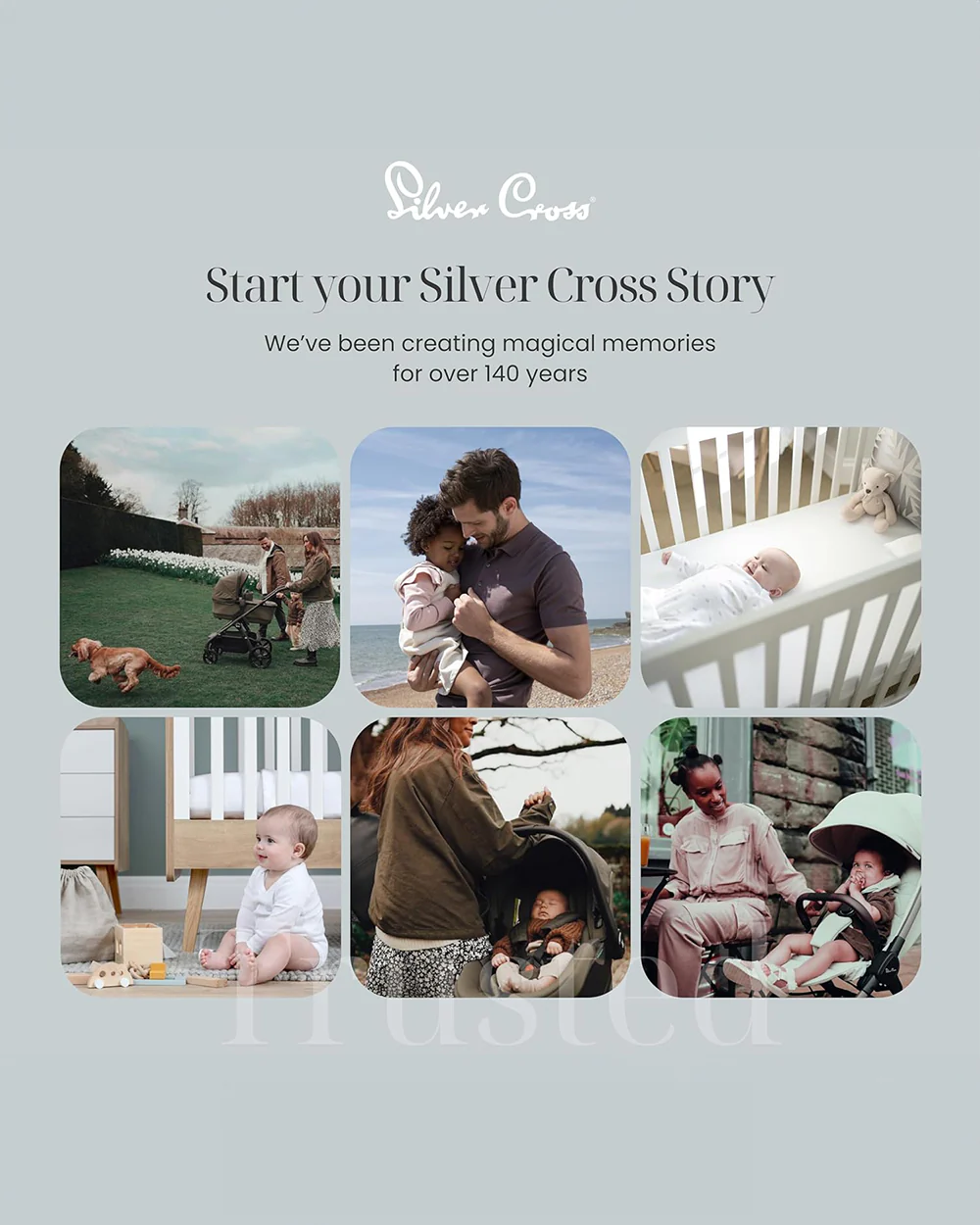 Silver Cross Clic Cabin Friendly Stroller-One Hand Fold-Flat Reclining Seat-Includes Rain Cover-2 Years Warranty-Pram for 0 to 4Y (Upto 22 Kg)-Almond - Image 11