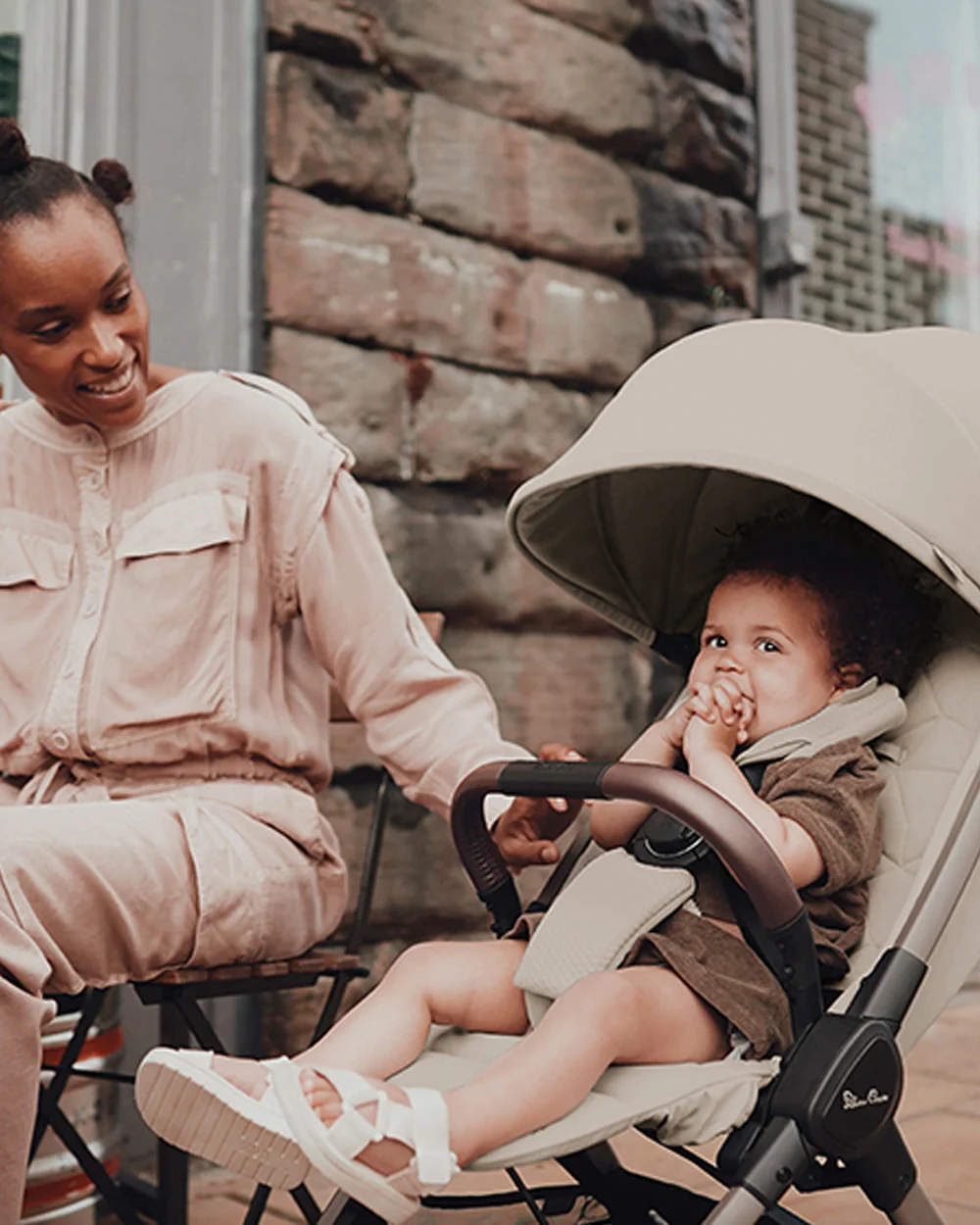 Silver Cross Clic 2 Cabin Friendly Stroller-With Stroller Bag-One Hand Fold-Includes Rain Cover-For 0 to 4Y (Upto 22 kg)-Latte - Image 22