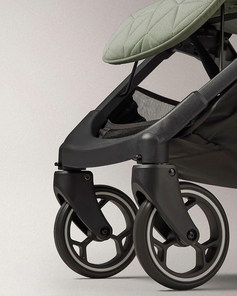Silver Cross Clic Cabin Friendly Stroller-With Stroller Bag-One Hand Fold-Includes Rain Cover-For 0 to 4Y (Upto 22 kg)-Sage - Image 13