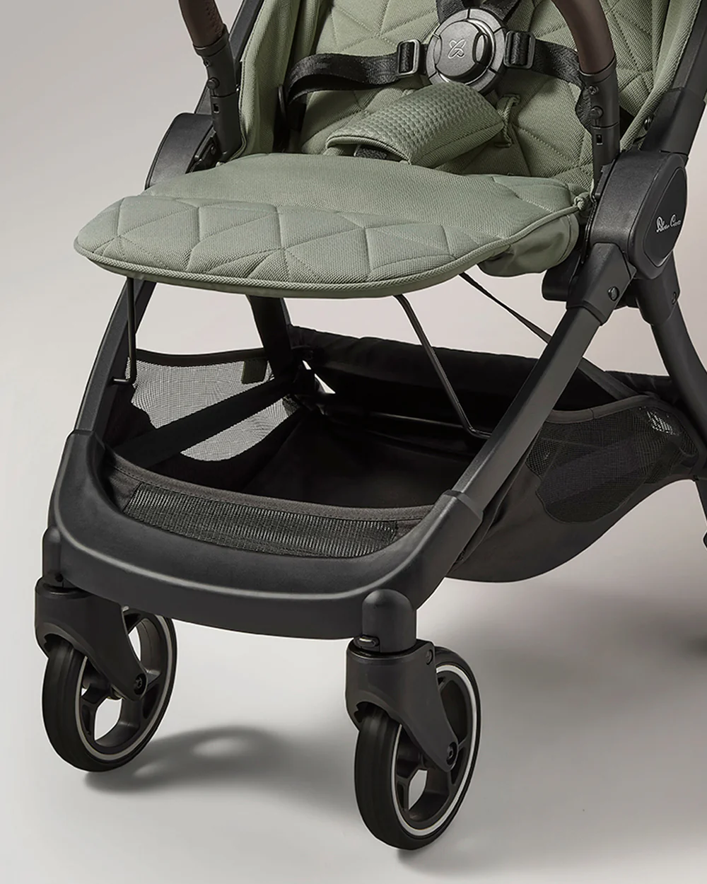 Silver Cross Clic Cabin Friendly Stroller-With Stroller Bag-One Hand Fold-Includes Rain Cover-For 0 to 4Y (Upto 22 kg)-Sage - Image 14
