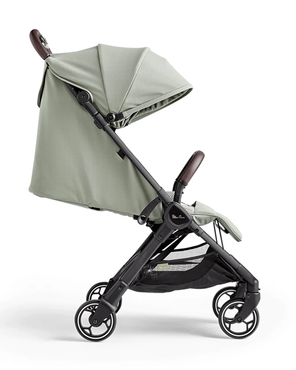 Silver Cross Clic Cabin Friendly Stroller-With Stroller Bag-One Hand Fold-Includes Rain Cover-For 0 to 4Y (Upto 22 kg)-Sage - Image 8