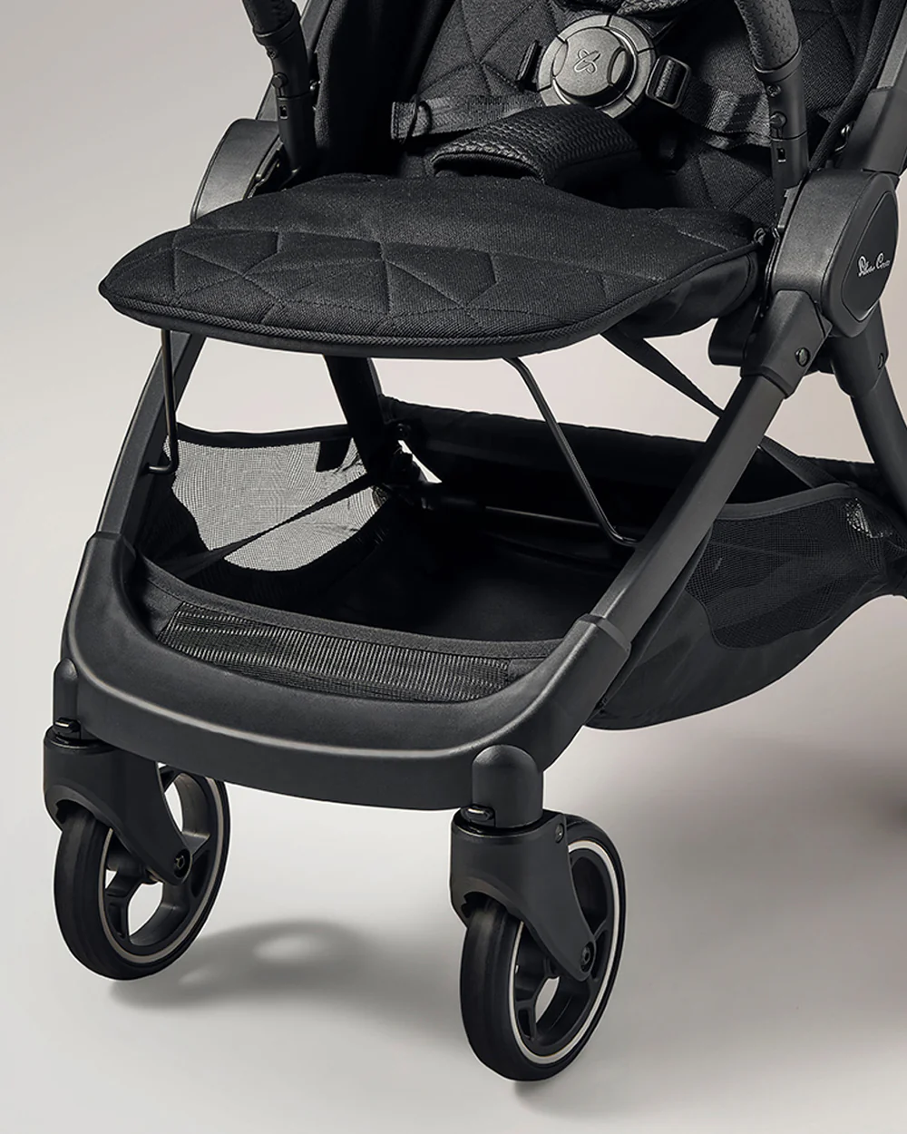 Silver Cross Clic Cabin Friendly Stroller-One Hand Fold-Flat Reclining Seat-Includes Rain Cover-2 Years Warranty-Pram for 0 to 4Y (Upto 22 Kg)-Space - Image 16
