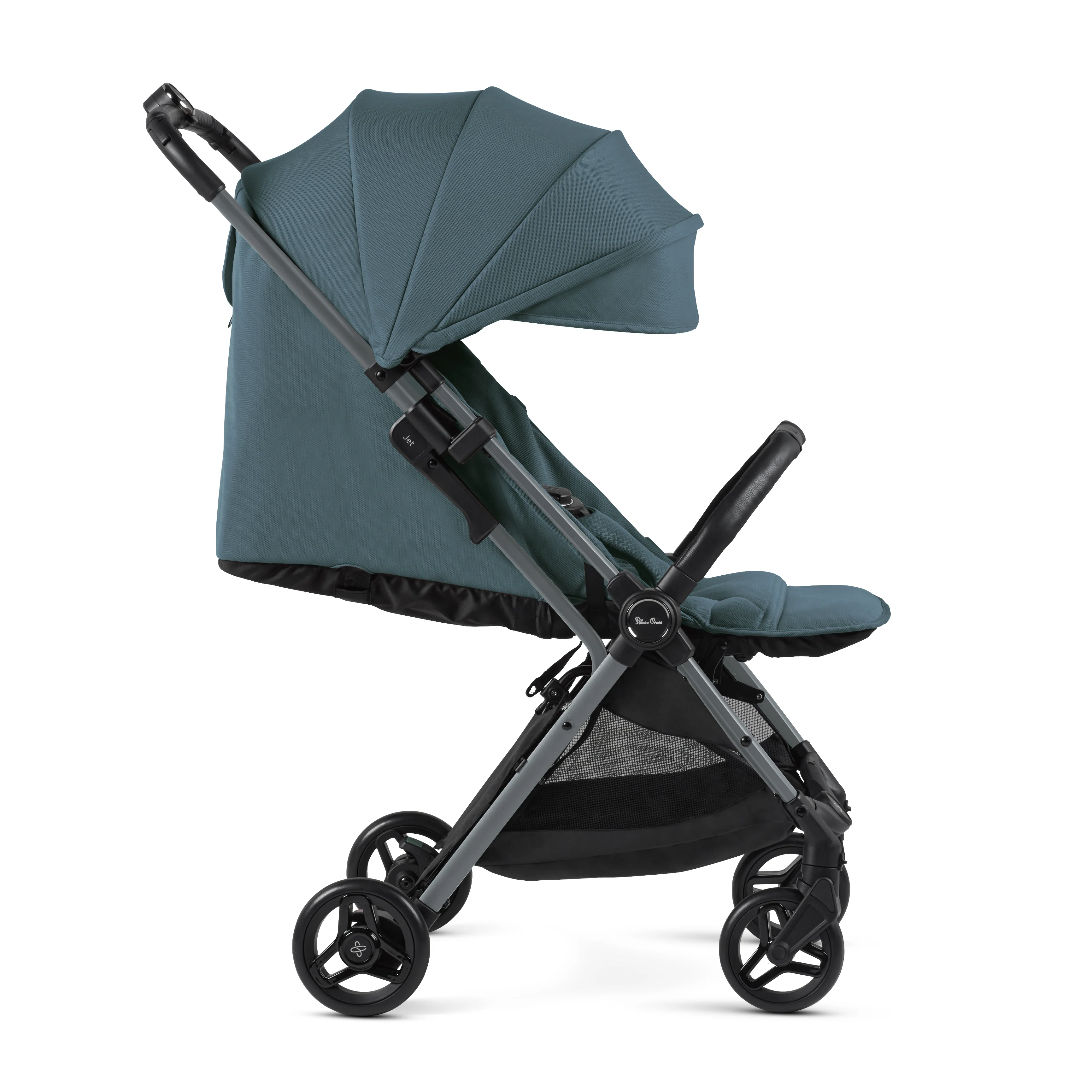 Silver Cross Jet 5-World's First Cabin Approved Stroller-With Snack Tray, Rain Cover & Travel Bag-One Motion Fold-Pram for 0 to 4Y (Upto 22 Kg)-Mineral - Image 12