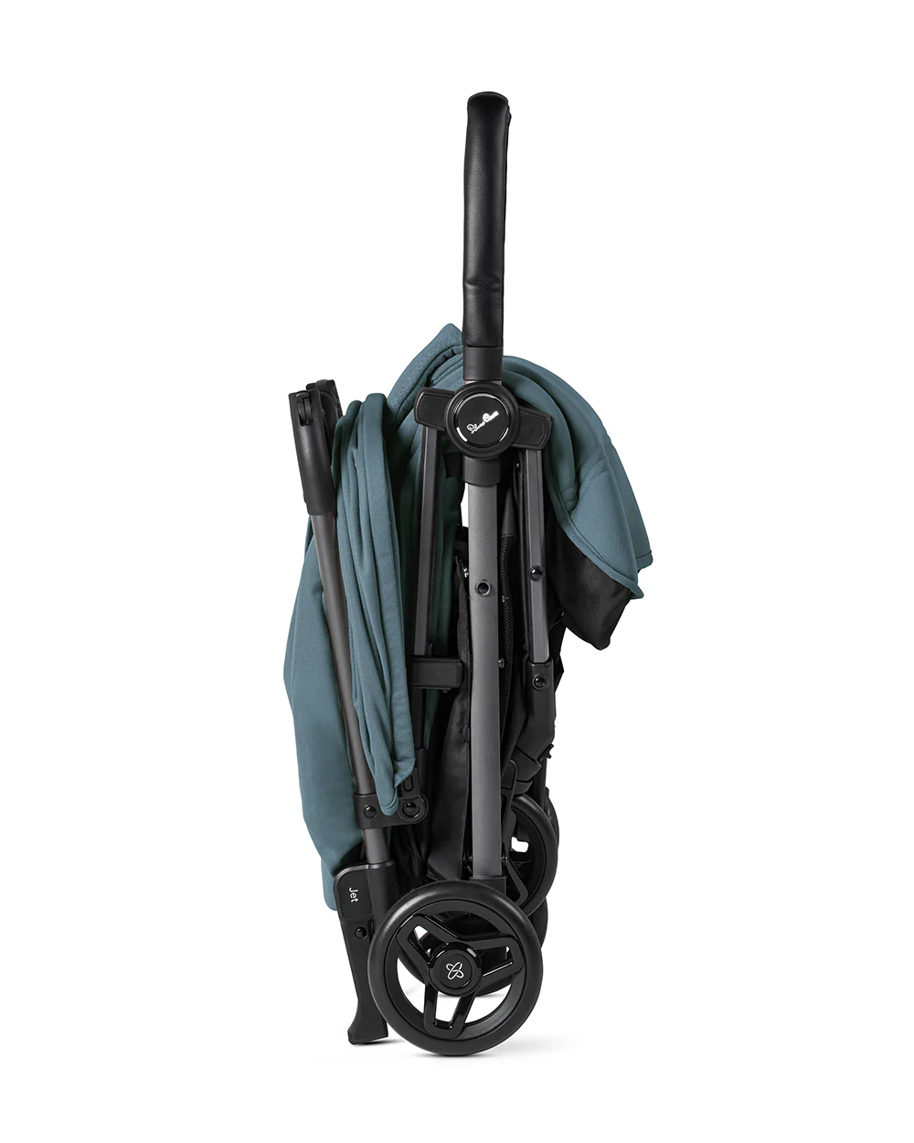 Silver Cross Jet 5-World's First Cabin Approved Baby Stroller-Lightweight & Travel Friendly-One Motion Fold-Car Seat Compatible-2 Years Warranty-Includes Rain Cover & Travel Bag-Pram for 0 to 4Y (Upto 22 Kg)-Mineral - Image 11