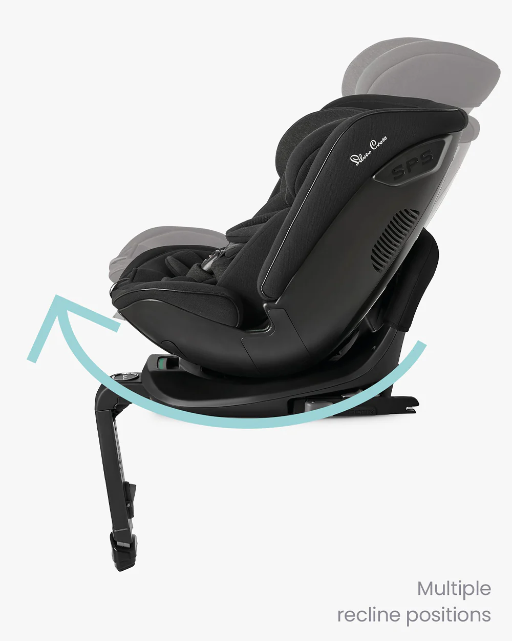 Silver Cross Motion All Size 360 Baby Convertible Car Seat-Easy Lock ISOFIX-R129 Certified-360 Degree Rotation-For 0M+ (Upto 12Y)-Space - Image 19
