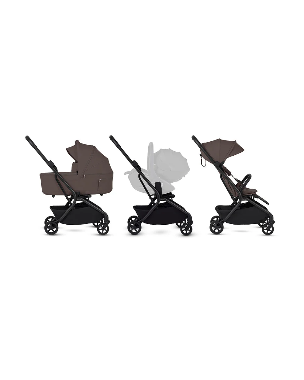 Silver Cross Nia-World's First & Only Cabin Approved Stroller & Carry Cot Travel System-Chocolate - Image 24