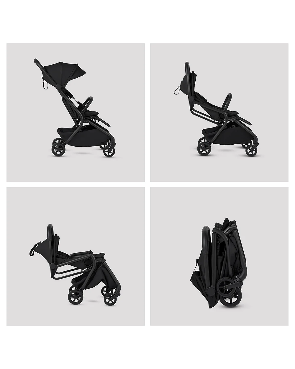 Silver Cross Nia-World's First & Only Cabin Approved Stroller & Carry Cot Travel System-Onyx - Image 11