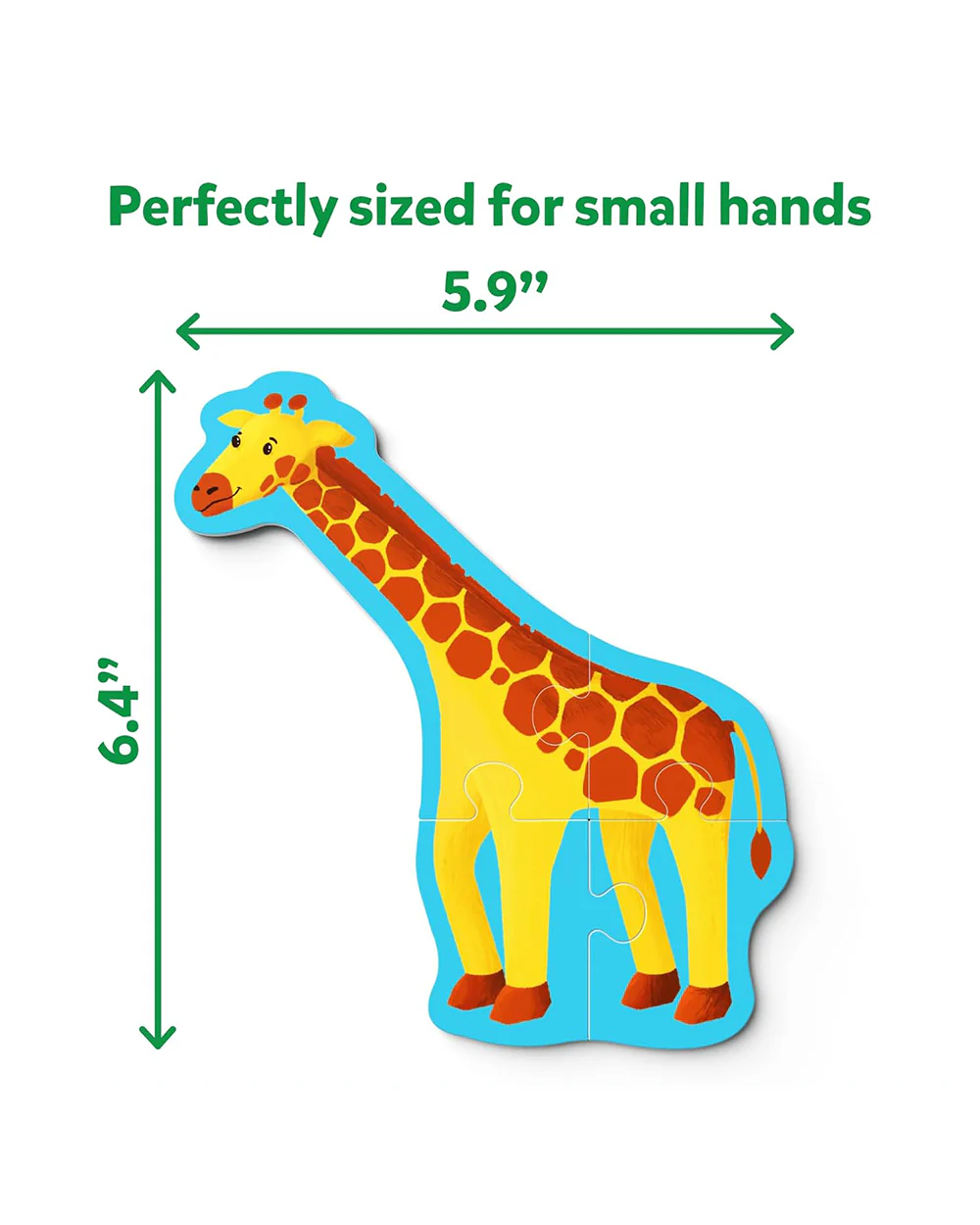 Skillmatics Animals in the Wild Puzzle Set-21 Pieces-Learning & Educational Toys-12M+ - Image 5