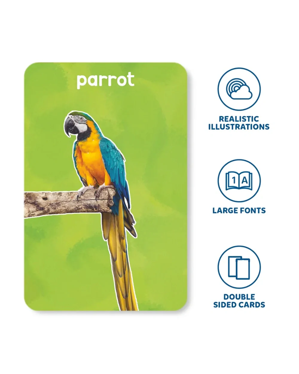 Skillmatics First 100 Animals Flash Cards-50 Double Sides Cards-Enhances Learning-Learning & Educational Toys-12M+ - Image 7