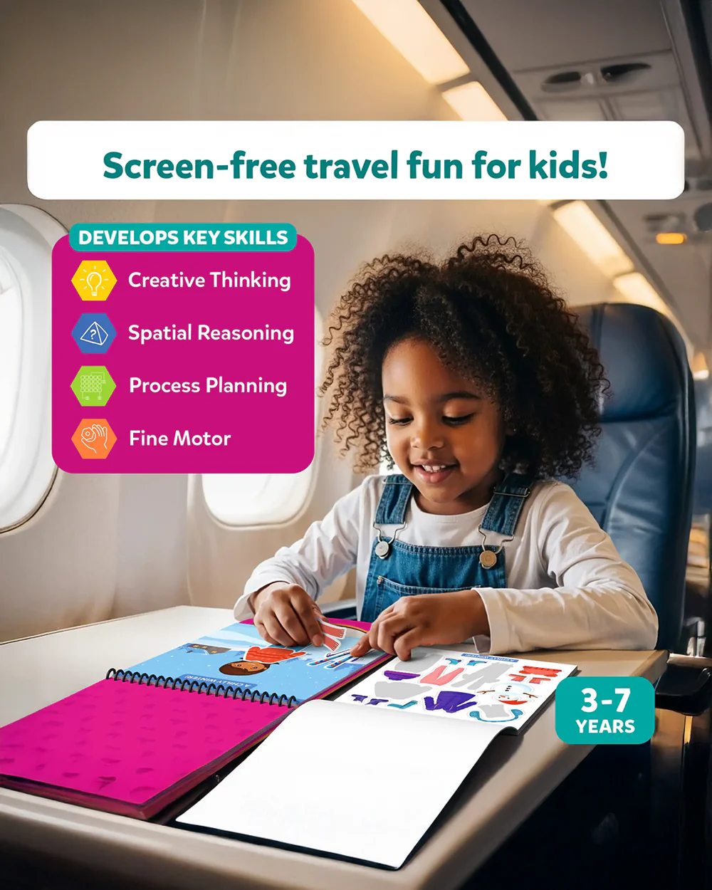 Skillmatics Peelies Dress Up-Resuable Sticker Activity Book-Art & Craft Kit-6 Exciting Activities-36M+ - Image 5