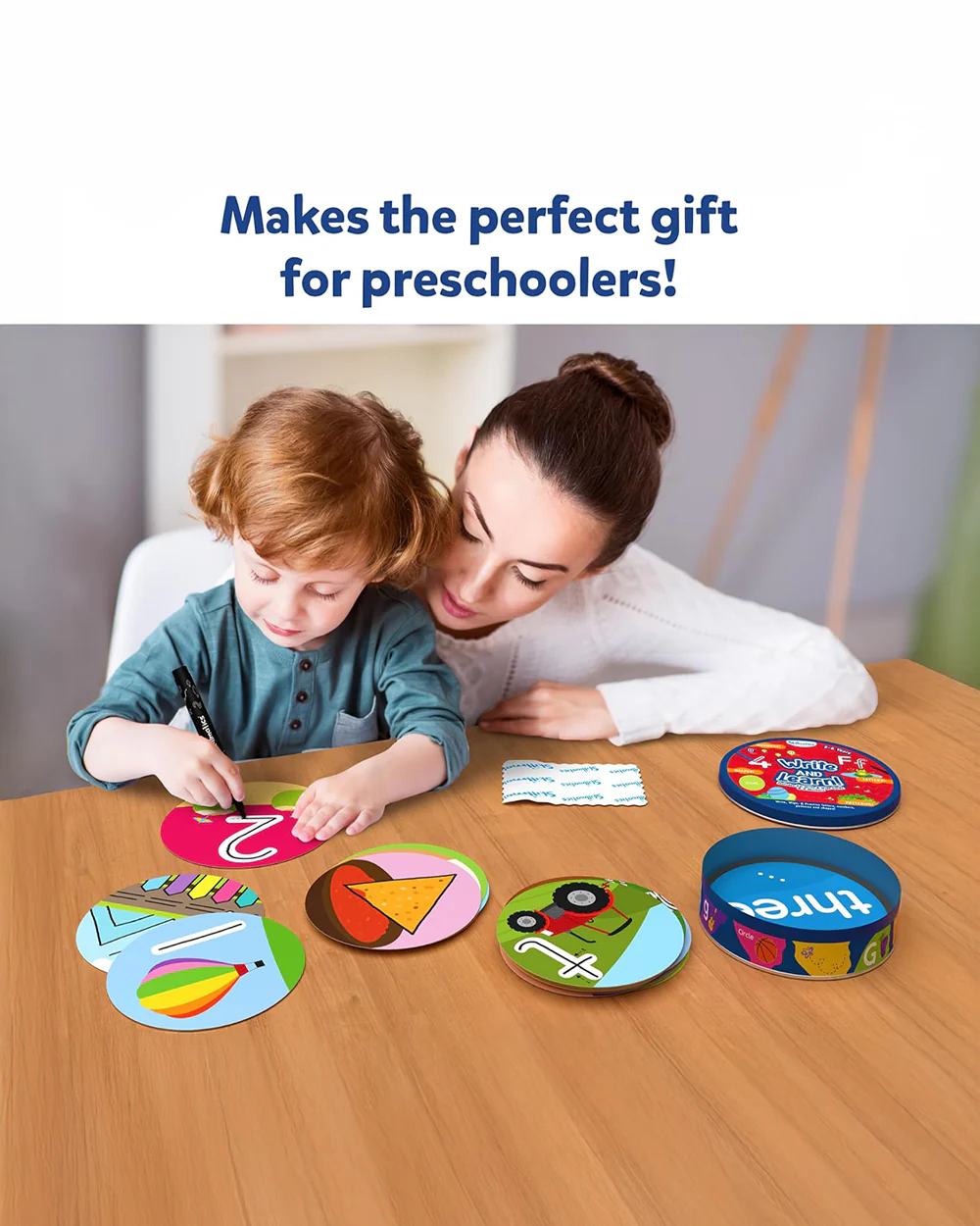 Skillmatics Write and Learn Flash Cards-50 Double Sided Cards-Learning & Educational Toys-12M+ - Image 6
