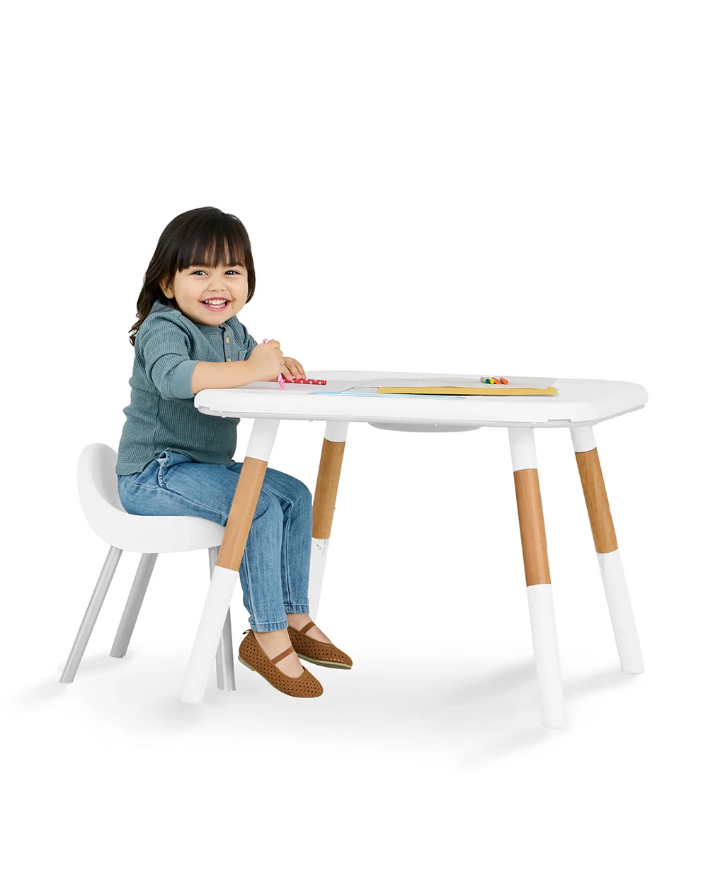 Skip Hop Discoverosity Montessori 3 Stage Activity Center-25+ Activities-360 Degree Rotating Seat-Learning & Educational Toys-4M+ - Image 4