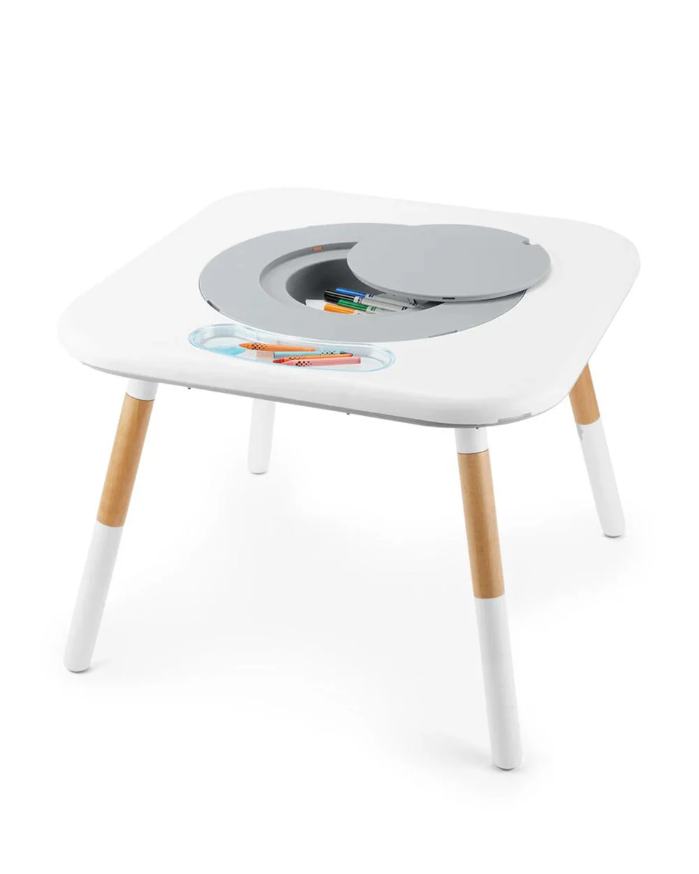 Skip Hop Discoverosity Montessori 3 Stage Activity Center-25+ Activities-360 Degree Rotating Seat-Learning & Educational Toys-4M+ - Image 5