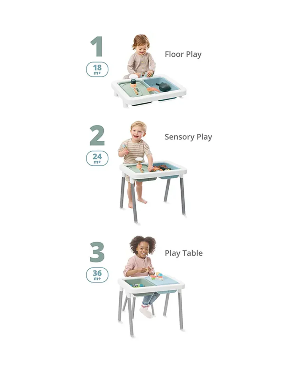 Skip Hop Discoverosity Montessori 3 Stage Activity Center-25+ Activities-360 Degree Rotating Seat-Learning & Educational Toys-4M+ - Image 9
