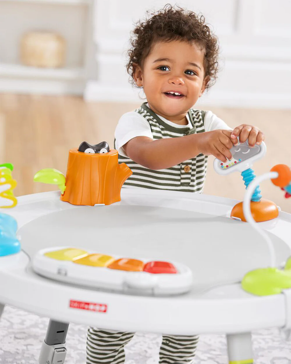 Skip Hop Explore & More 3 Stage Activity Center-Musical Light-Up Piano With 3 Modes-360 Degree Rotating Seat-Learning & Educational Toys-4M+ - Image 11
