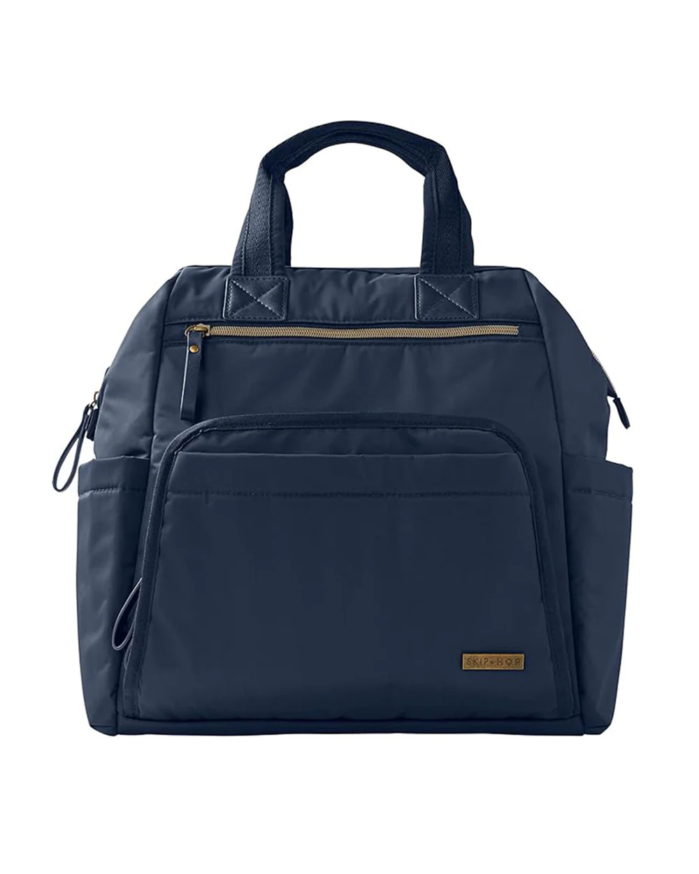 Skip Hop Mainframe Diaper Bag-Backpack-With Changing Pad-Wide Open & Stays Put-Navy
