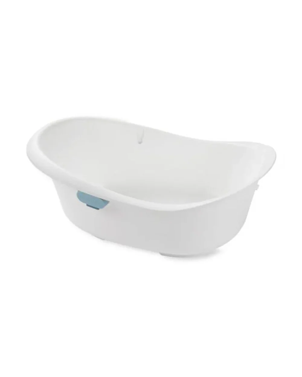 Skip Hop Wave 4 in 1 Baby Bath Tub-With Sling Bather & Sit-Up Support Insert-0 to 24M-Blue & White - Image 6