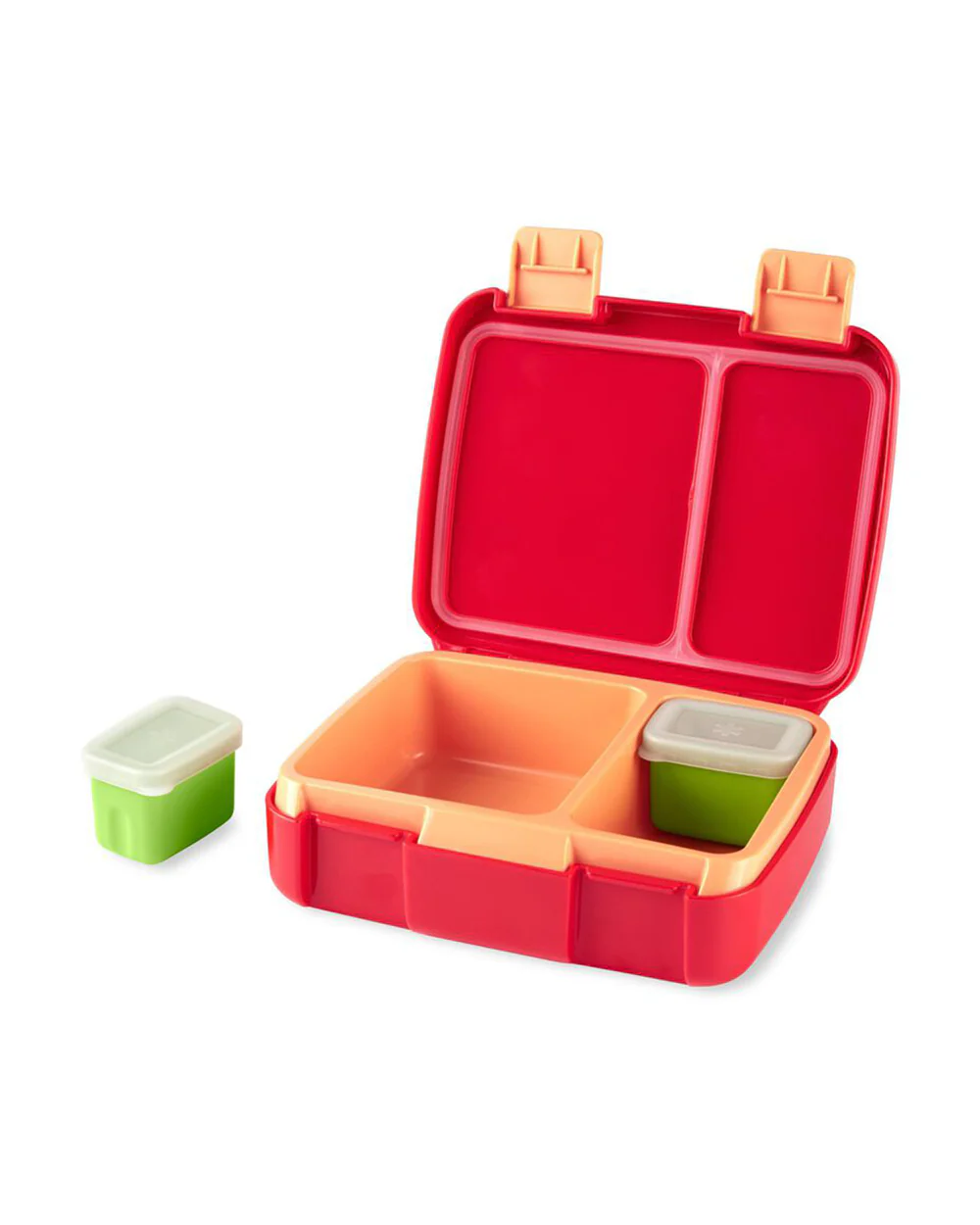 Skip Hop Zoo Bento Lunch Box-With Microwave Safe Tray-Fox-For Feeding Infants - Image 2
